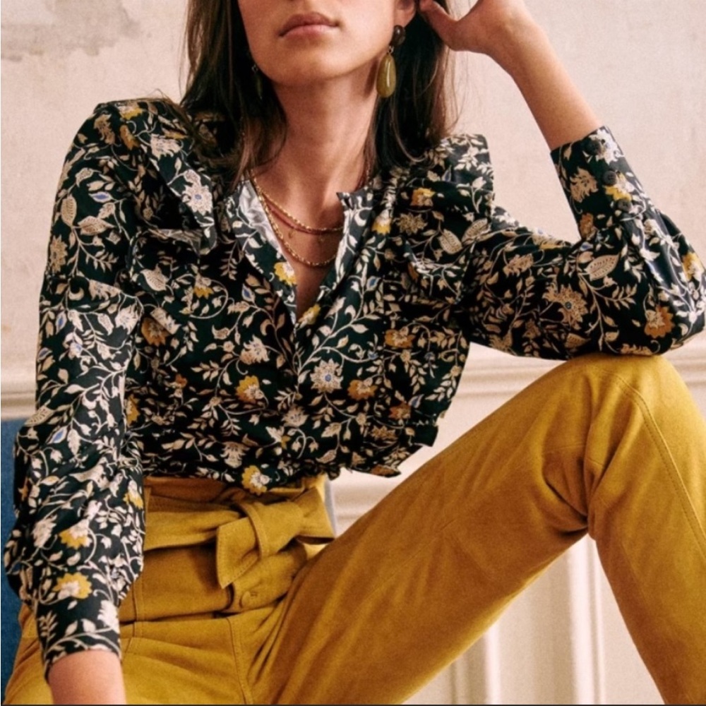 Sezane ROBY Blouse NWT Size 38